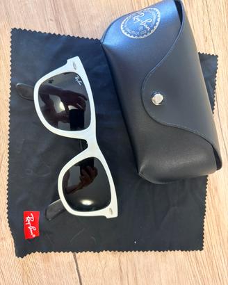 Occhiali da sole rayban wayfarer white