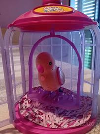 Live pets uccellino rosa