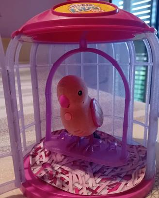 Live pets uccellino rosa
