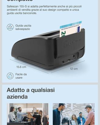 Verifica banconote e conta soldi professionale – 