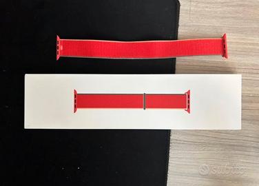 Cinturino Apple Watch Red Sport Loop