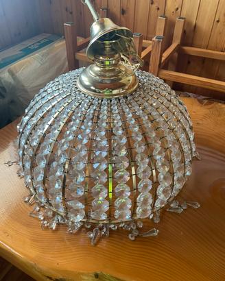 Lampadario Vintage in Cristallo Swarovski