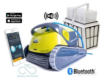 Robot Pulisci Piscina Dolphin S300i Bio IoT Wi-Fi 