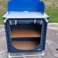 Mobiletto porta fornello da campeggio