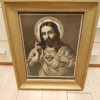 quadro stampa sacro cuore di Gesu