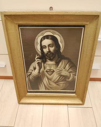 quadro stampa sacro cuore di Gesu