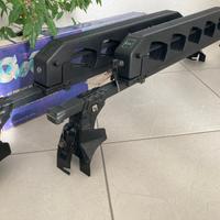 Portasci 5 paia con antifurto + barre FAPA