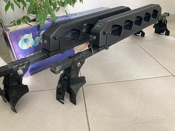 Portasci 5 paia con antifurto + barre FAPA