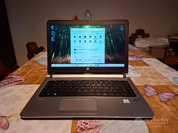 Notebook i5 HP NVMe + HDD 8GB RAM batteria 4h più