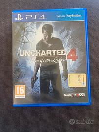 -UNCHARTED 4 (fine di un ladro)