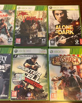 Giochi XBOX 360 e telecomando
