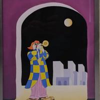 Quadro olio su tela. 