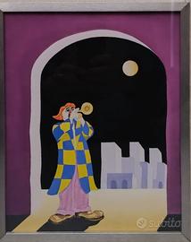 Quadro olio su tela. 