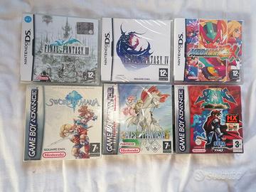 Videogiochi  nintendo ds, psp, gba