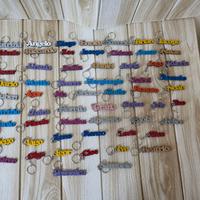 Stock 61 Portachiavi con nomi