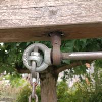 Altalena, componenti di ferramenta 