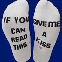Calze Fantasmini scritta *se leggi questo, baciami
