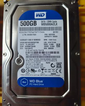 HDD 500 GB Western Digital Blue