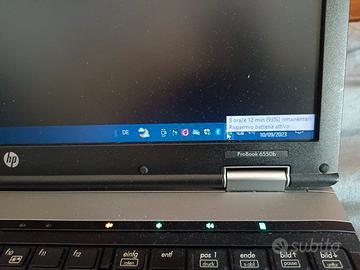 HP probook 6550b portatile win 11 8gb