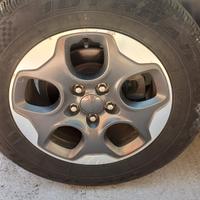 cerchi jeep renegade compass r 16  ruota di scorta