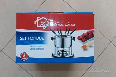 Set per fonduta Kit Fondue Lagostina Acciaio Inox