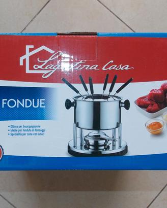 Set per fonduta Kit Fondue Lagostina Acciaio Inox