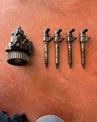 Pompa +iniettori  Alfaromeo 147/156. 140cv