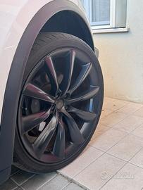 Cerchi in lega 22" originali Tesla per Model X