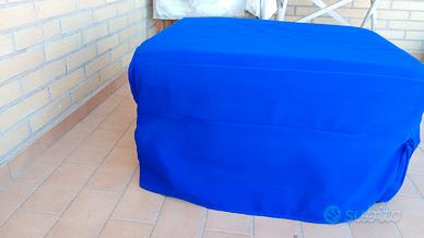 pouf letto cubo