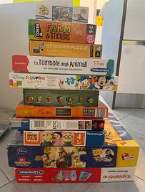 Puzzle , domino Foodies, tombola animali