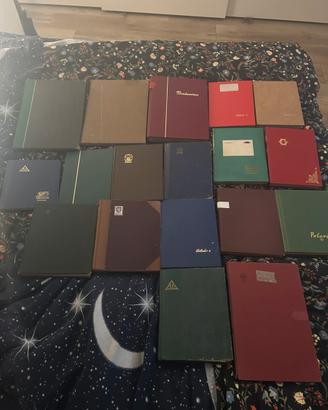 Lotto 18 Album francobolli misti dal mondo