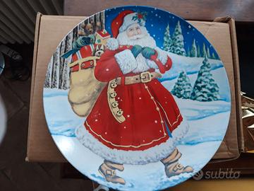 Piatto natalizio in ceramica collezione Conad