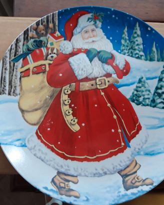 Piatto natalizio in ceramica collezione Conad