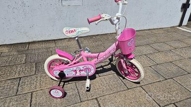 Bici bambina 12 pollici (12”) con rotelle