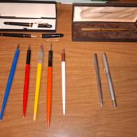 Lotto penne Aurora e stilografiche 