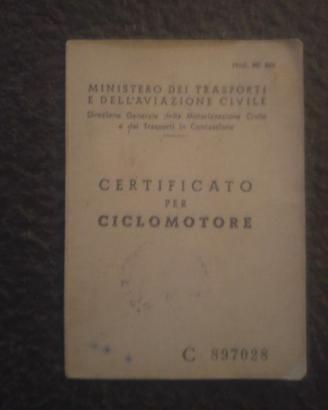 Collezione libretto d'epoca