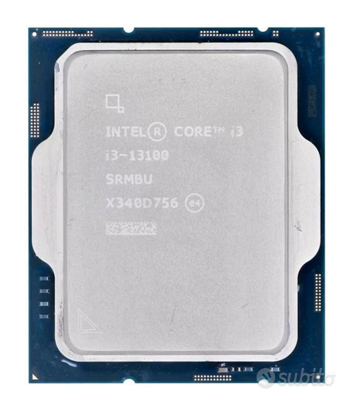 Intel Core i3-13100 2枚セット　中古品 Intel® Core™ i3-13100, processore desktop, per sistemi 4