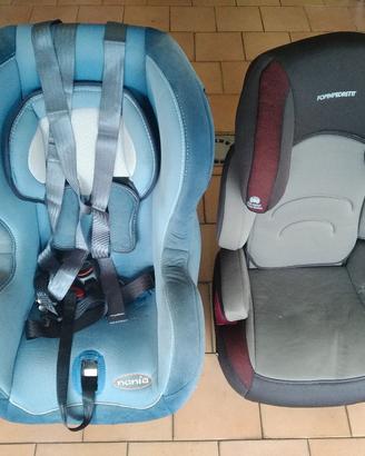 seggiolini auto isofix Foppapedretti e Nania. 