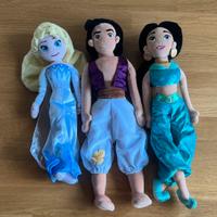 Set 3 bambole disney originali