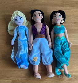 Set 3 bambole disney originali