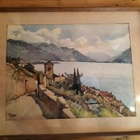 paesaggio ad acquerello