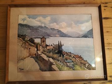 paesaggio ad acquerello