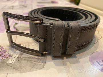 Cintura Uomo Grigio