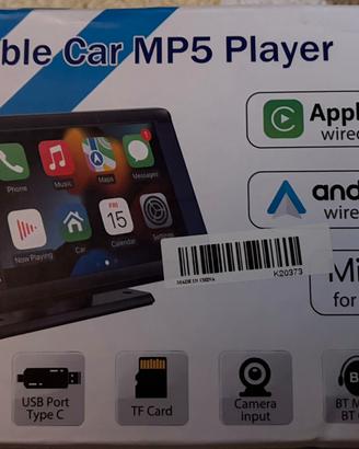Sistema Android Auto e Car Play portatile