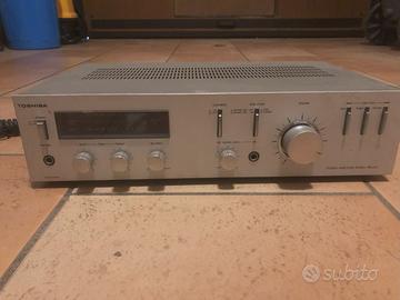 amplificatore stereo integrato vintage Toshiba