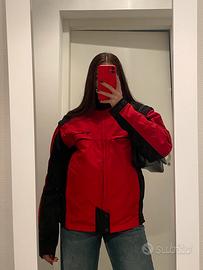 Dainese - giacca rossa e nera come nuova