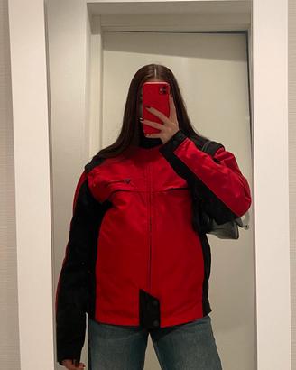 Dainese - giacca rossa e nera come nuova