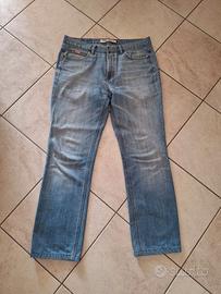 Jeans vintage blu da uomo