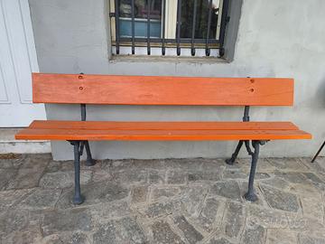 Panchina in legno