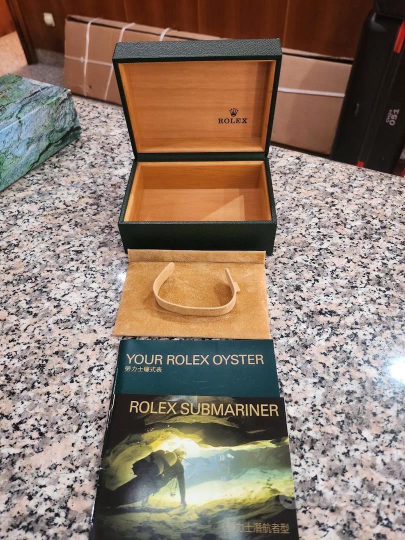 ROLEX BOX ORIGINALE Abbigliamento e Accessori In